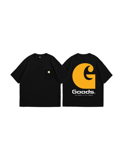 G Pocket Tee Black