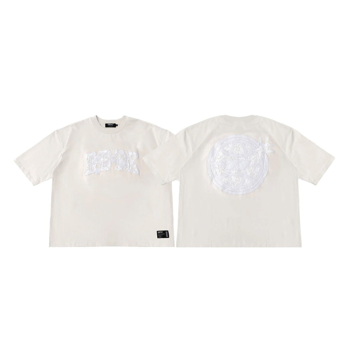 DBTK Merge Lace Cream Tee