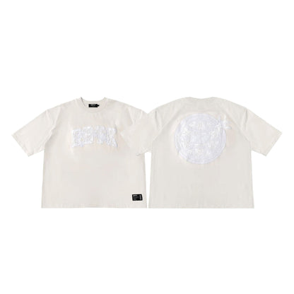 DBTK Merge Lace Cream Tee