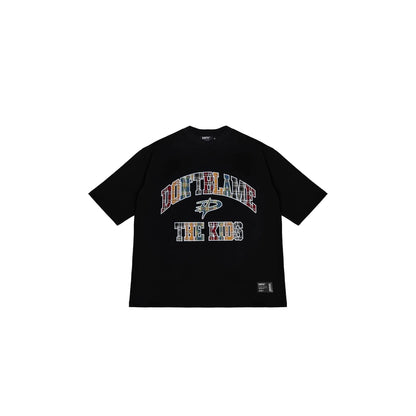 DBTK Arc Plaid Black Tee