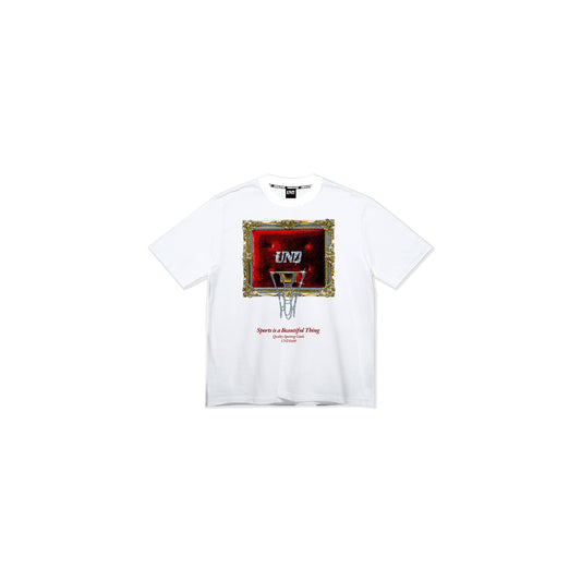 UND Royalty Ring White Tee