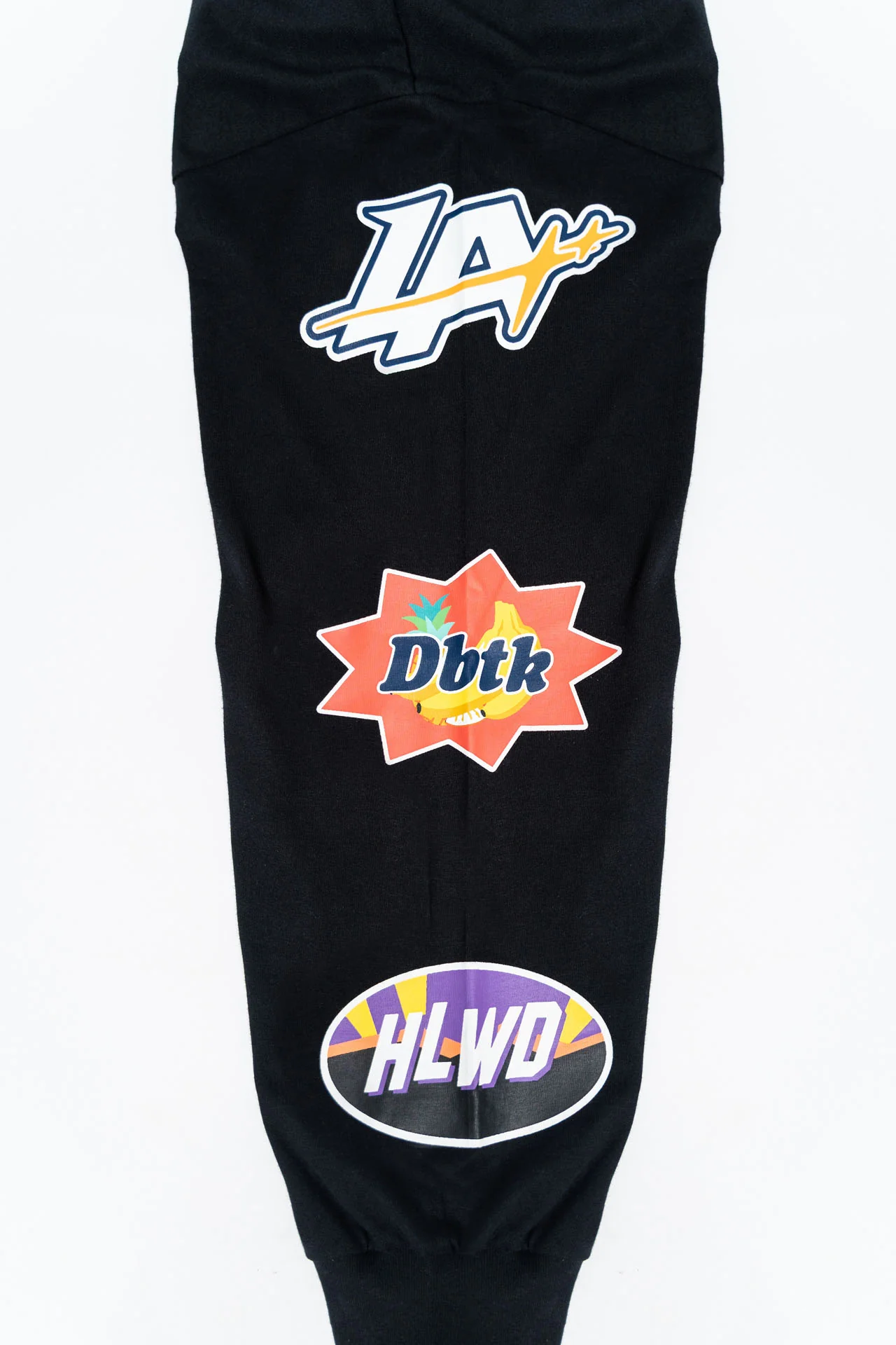 LA Patches Black L/S Tee