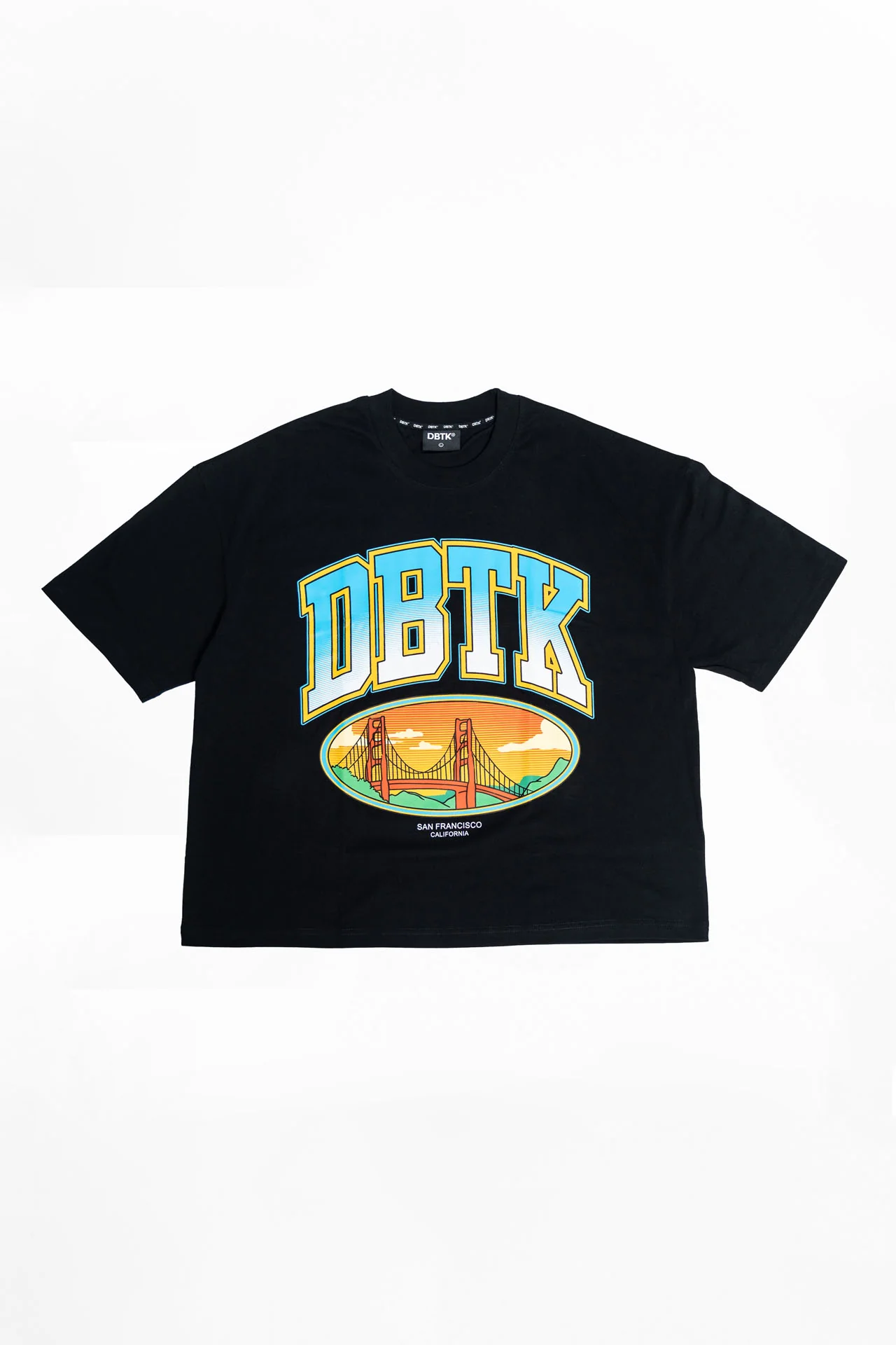 Golden Bridge Black Tee