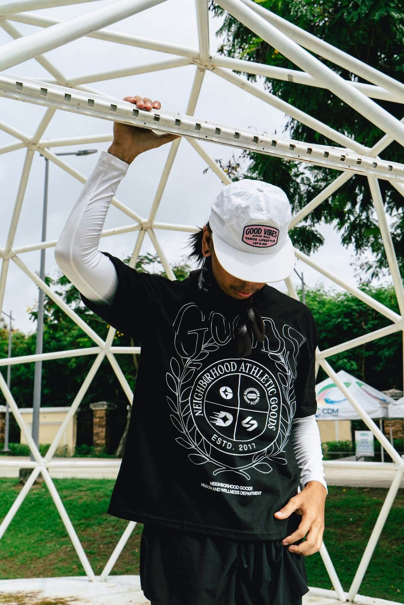 Goods Crest Navy Blue Tee
