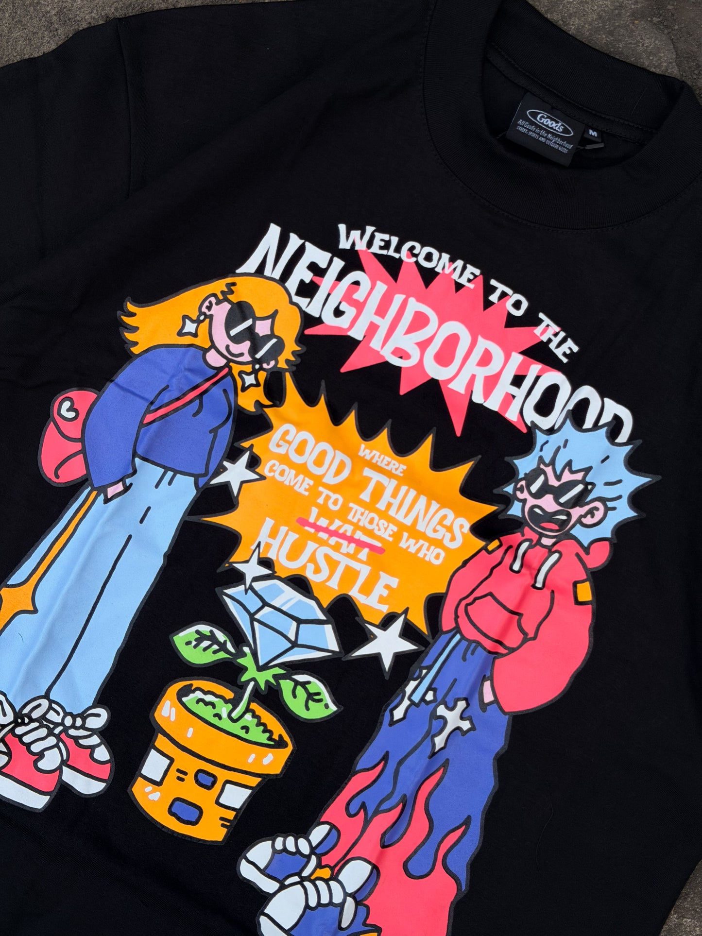 Goods Hustle Lilac Tee