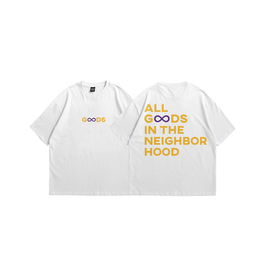GOODS Infinity White Tee