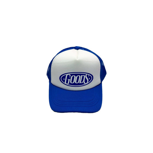 Badge Blue Trucker Cap
