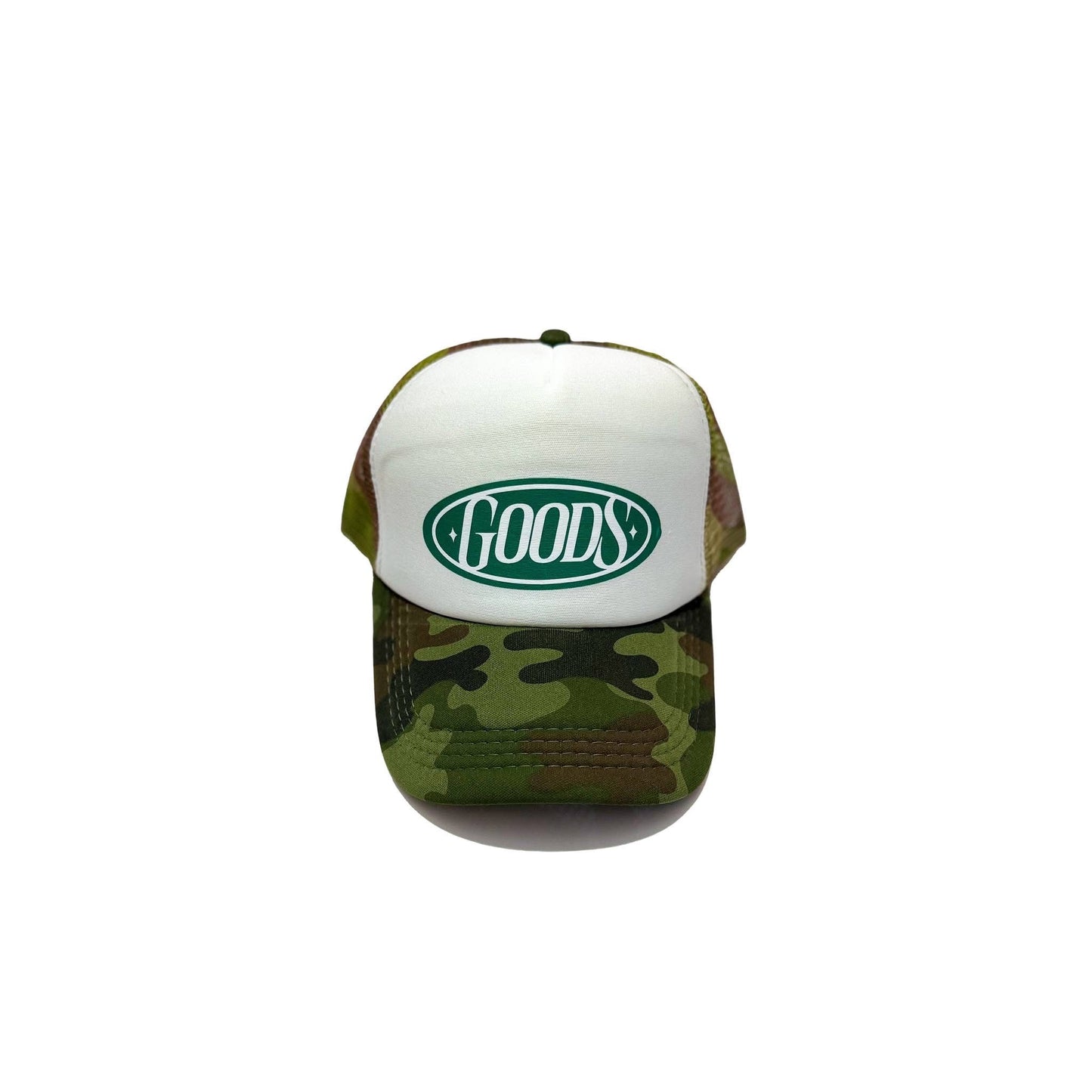 Badge Camou Trucker Cap