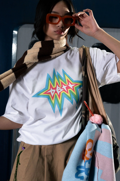Blaze White Tee