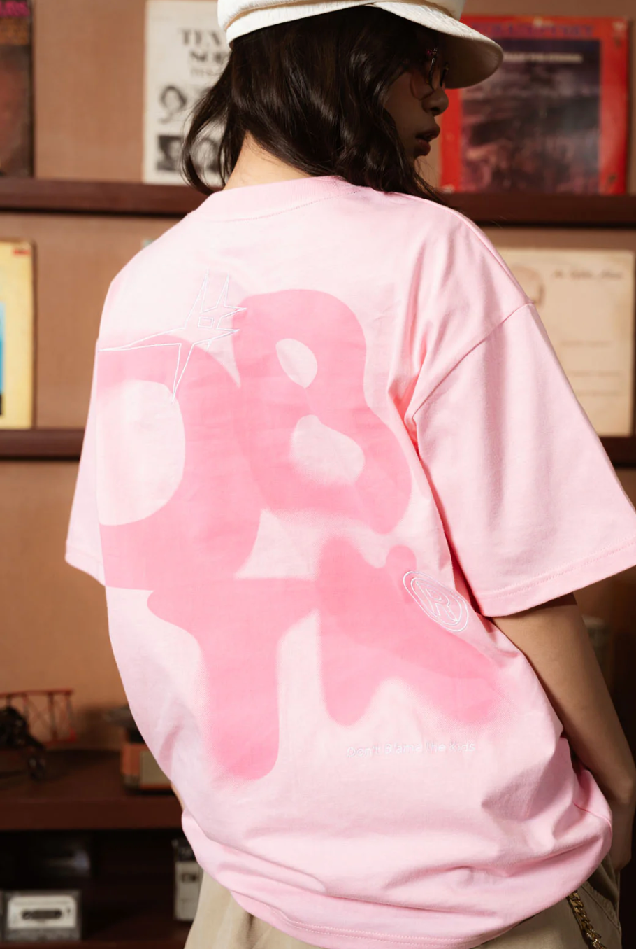 Compass Italic Pink Tee