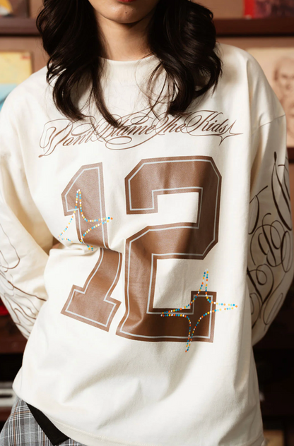 Calligraphy Cream L/S