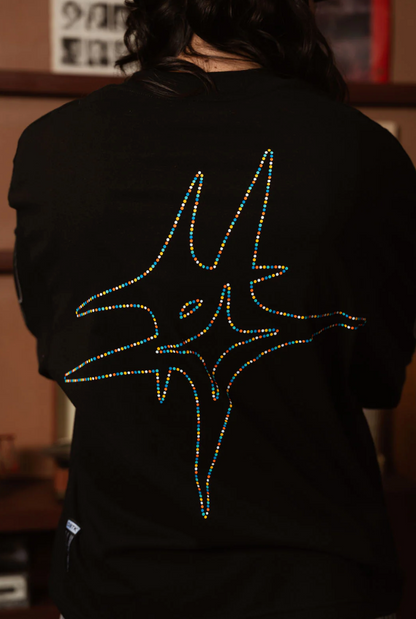 Calligraphy Black L/S