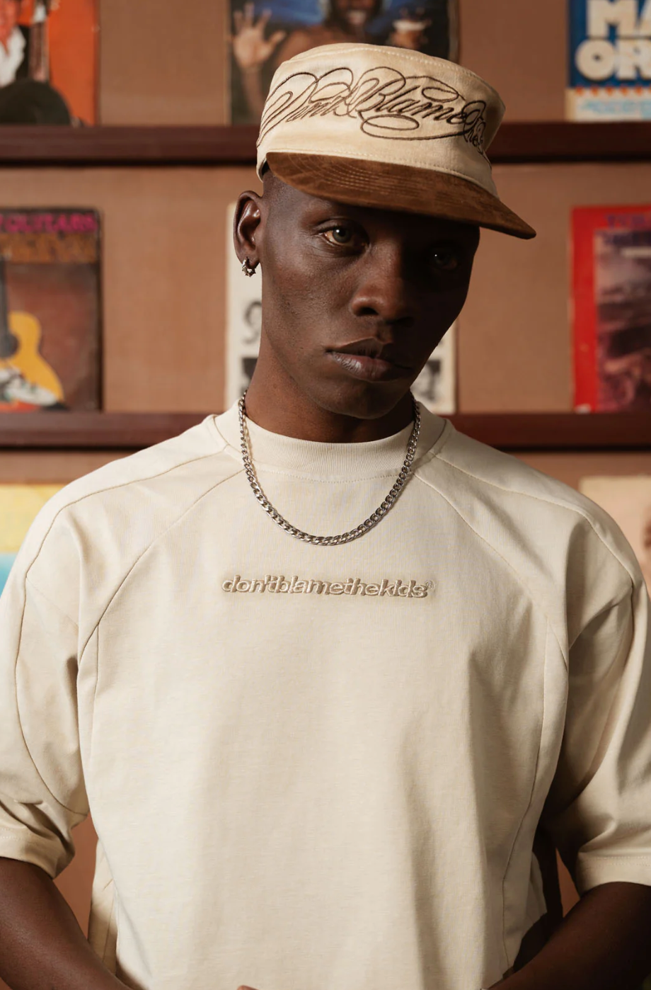 Splice Mist Khaki Tee