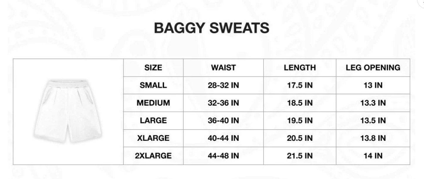 GDZ Black Sweat Shorts