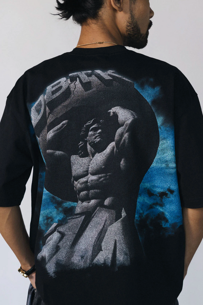 Atlas Black Tee