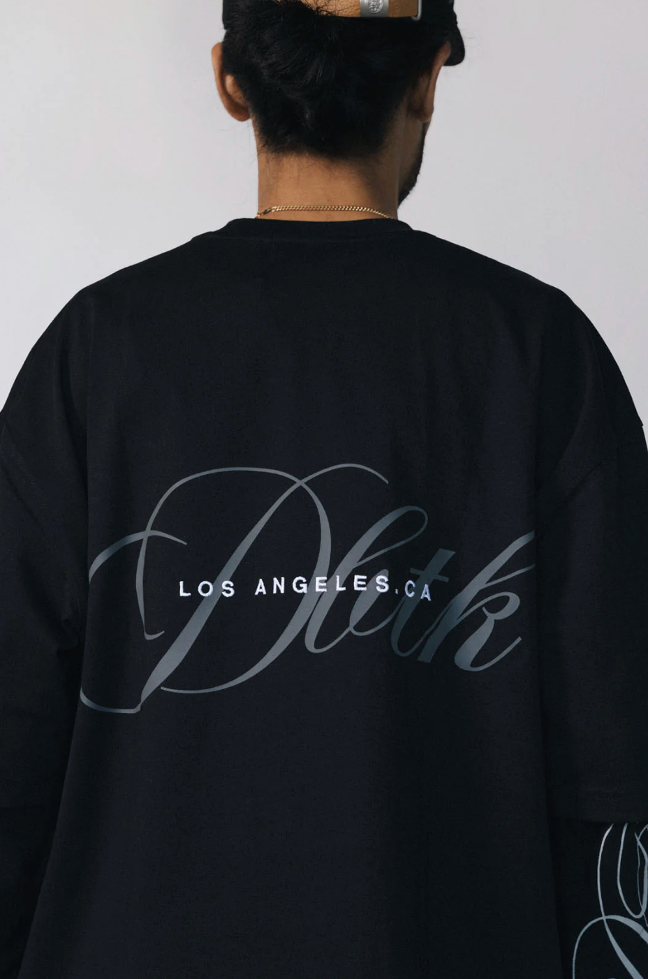LA Skyline Black Tee