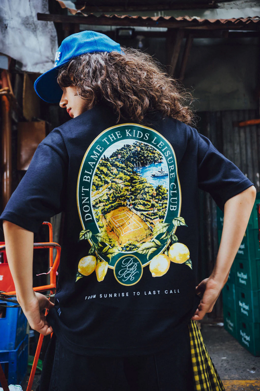 DBTK Leisure Club Black Tee