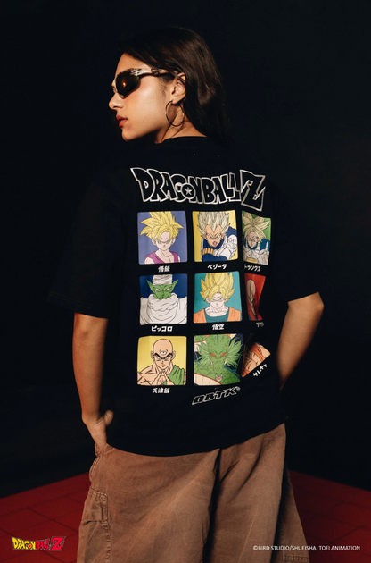 DBTK DBZ Team Black Tee