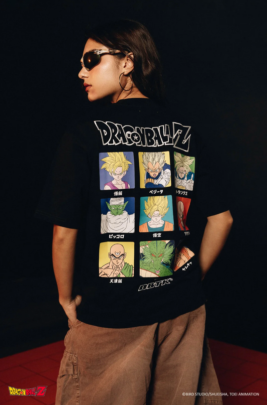 DBTK DBZ Team Black Tee