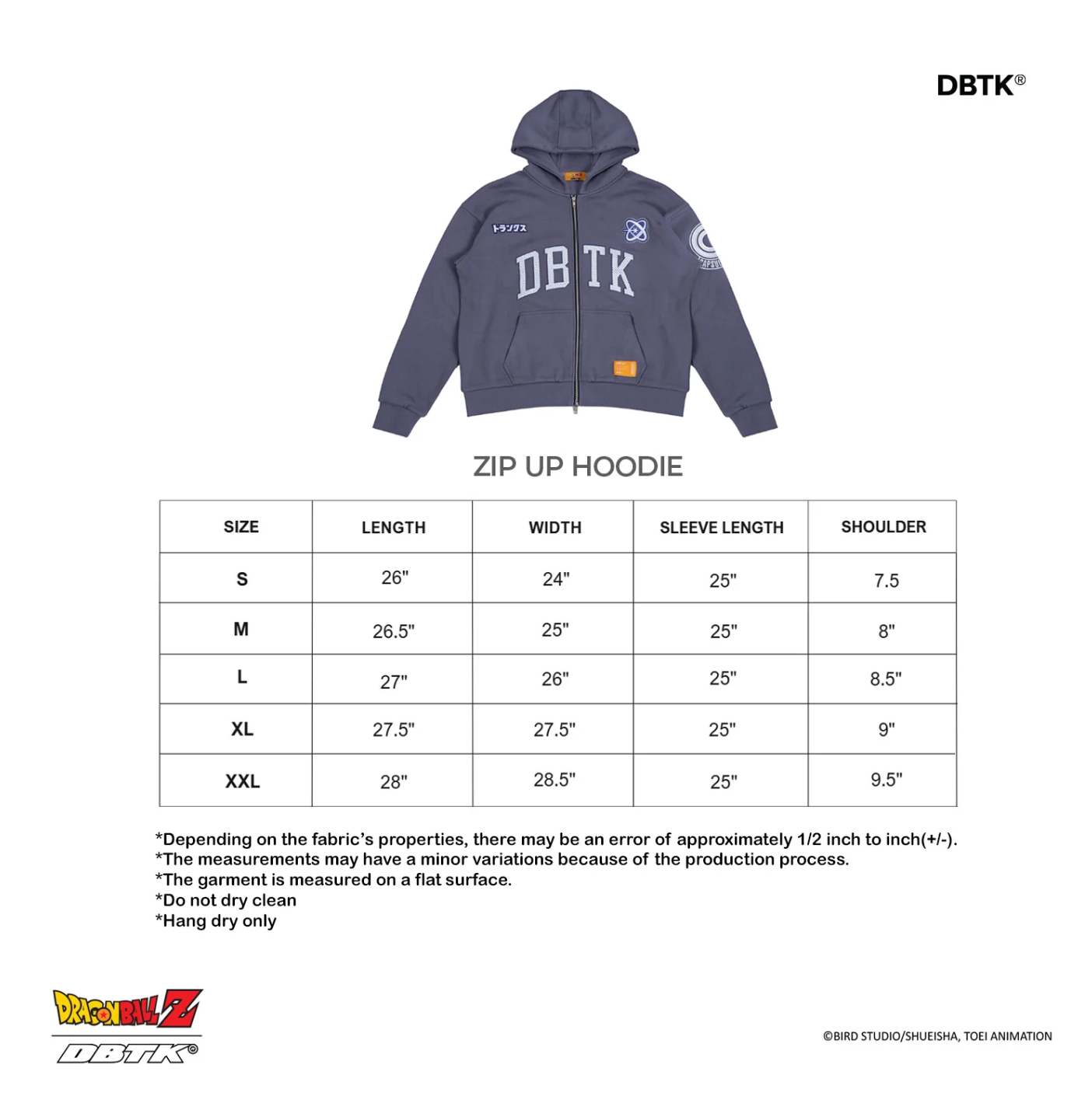 DBTK Capsule Corp Hoodie