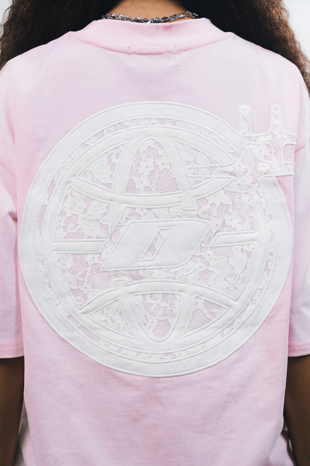 DBTK Merge Lace Light Pink Tee
