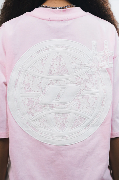 DBTK Merge Lace Light Pink Tee