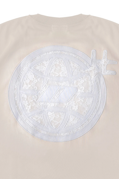 DBTK Merge Lace Cream Tee