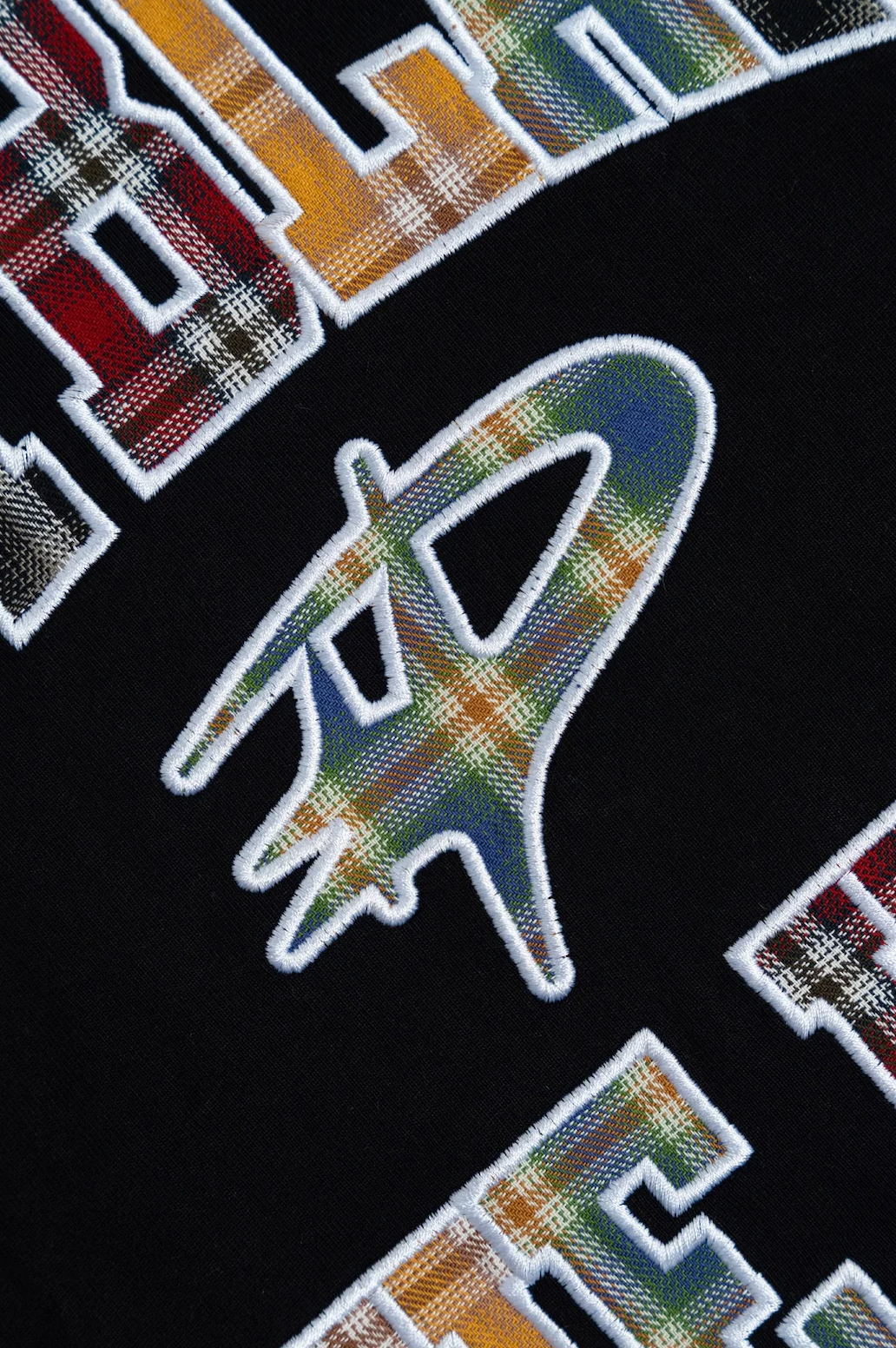 DBTK Arc Plaid Black Tee